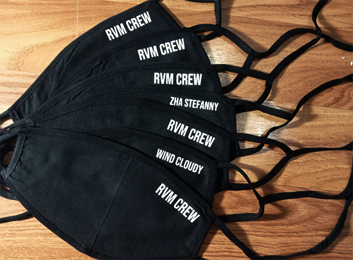 Masker Kain Non Medis Bisa Sablon Nama